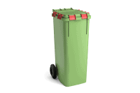 Rolcontainer (organisch afval – frituurolie onverpakt)